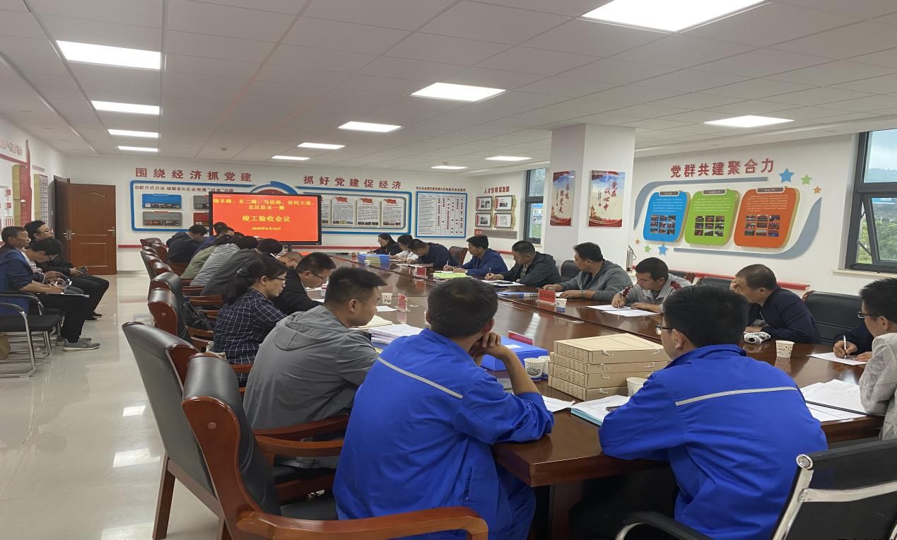 市質(zhì)監(jiān)站對(duì)瑞豐路、涇河大道、東二路（北段）、北區(qū)給水（一期）進(jìn)行竣工驗(yàn)收(圖2)