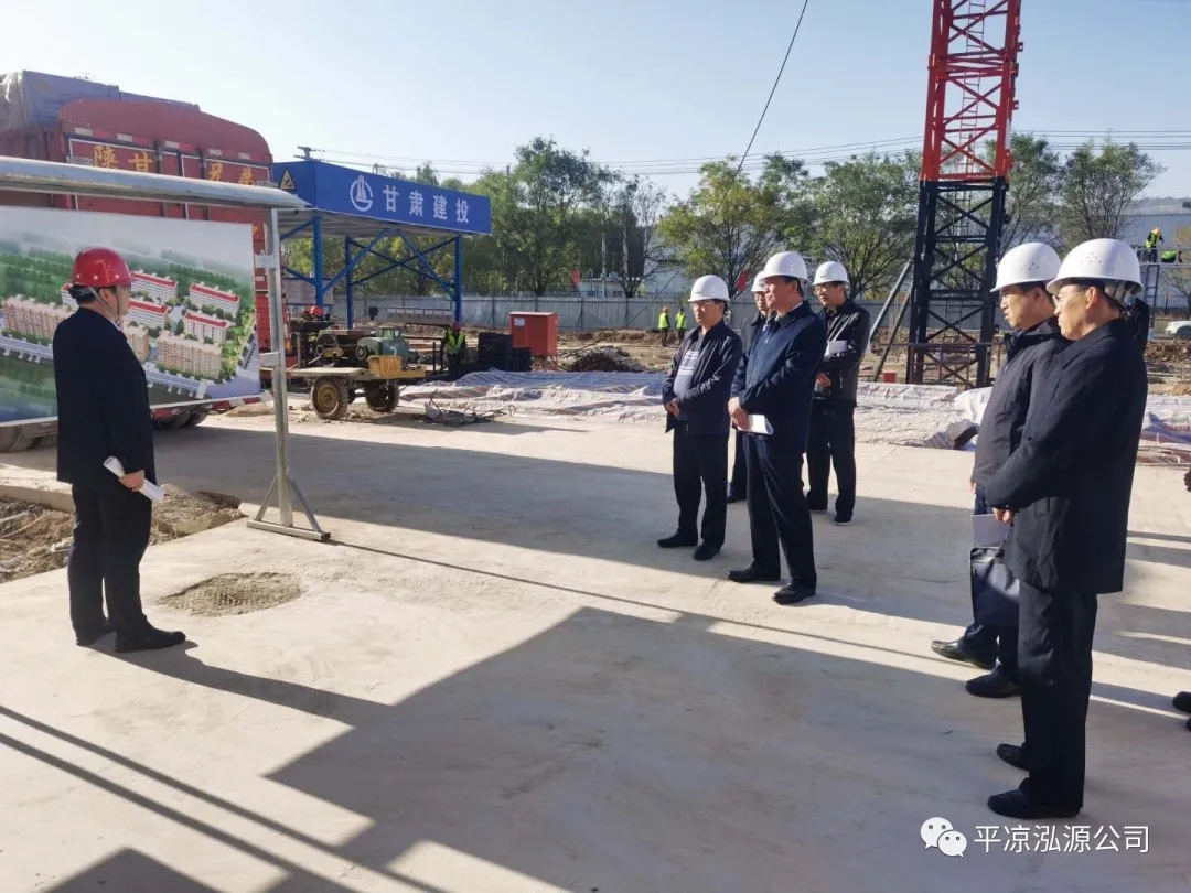 市委辦公室、市政府國資委督查泓源公司工作(圖2)